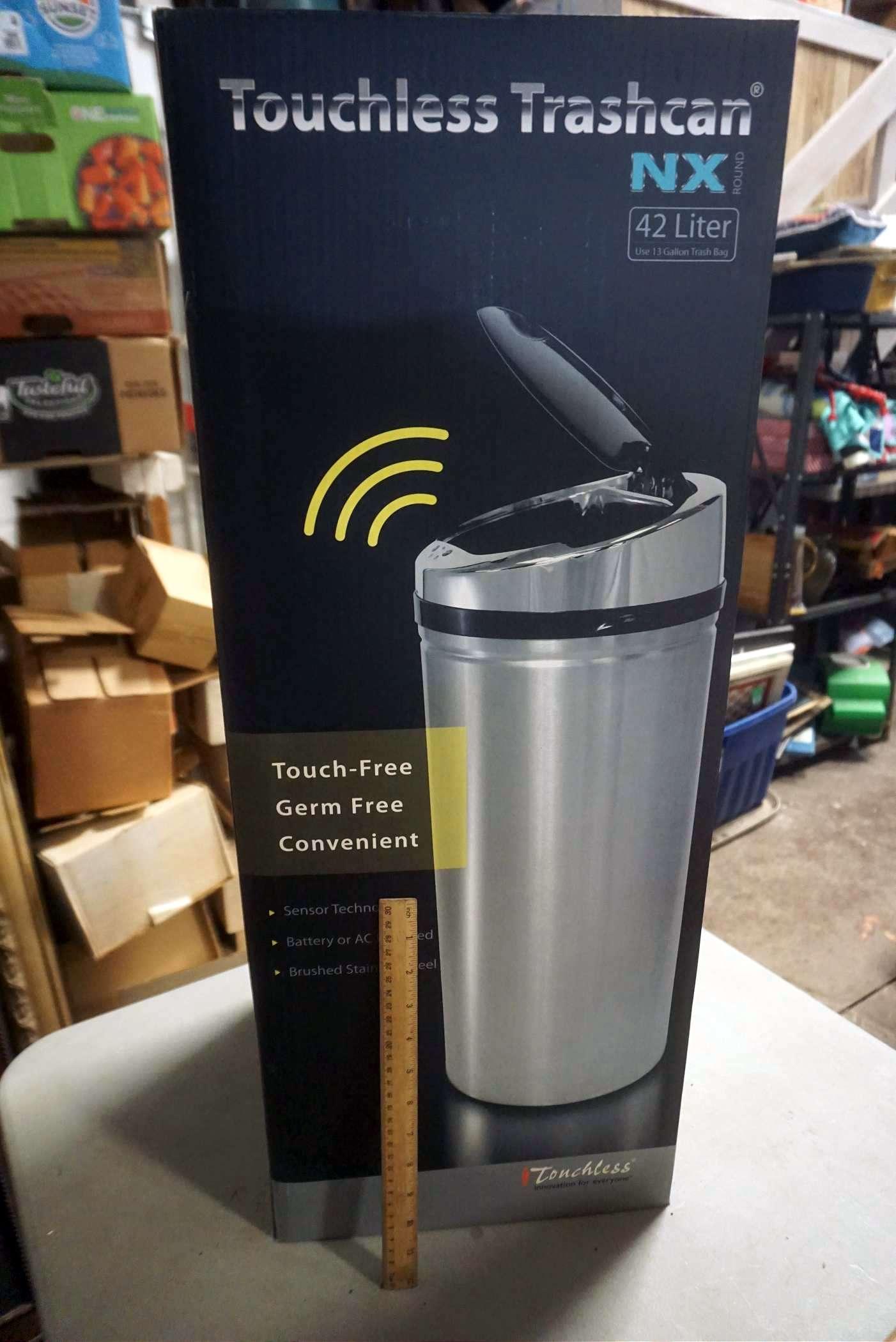 Touchless Trash Can 42 Liter