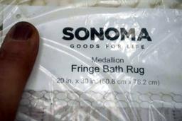 Sonoma Fringe Bath Rug 20X30"