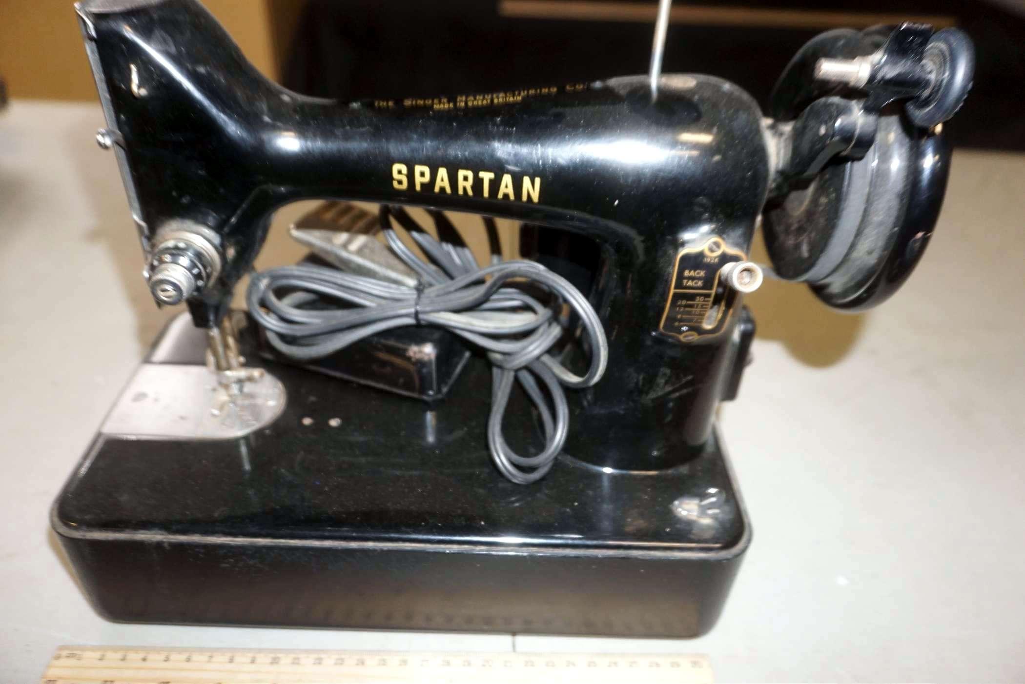 Spartan Singer Sewing Machine