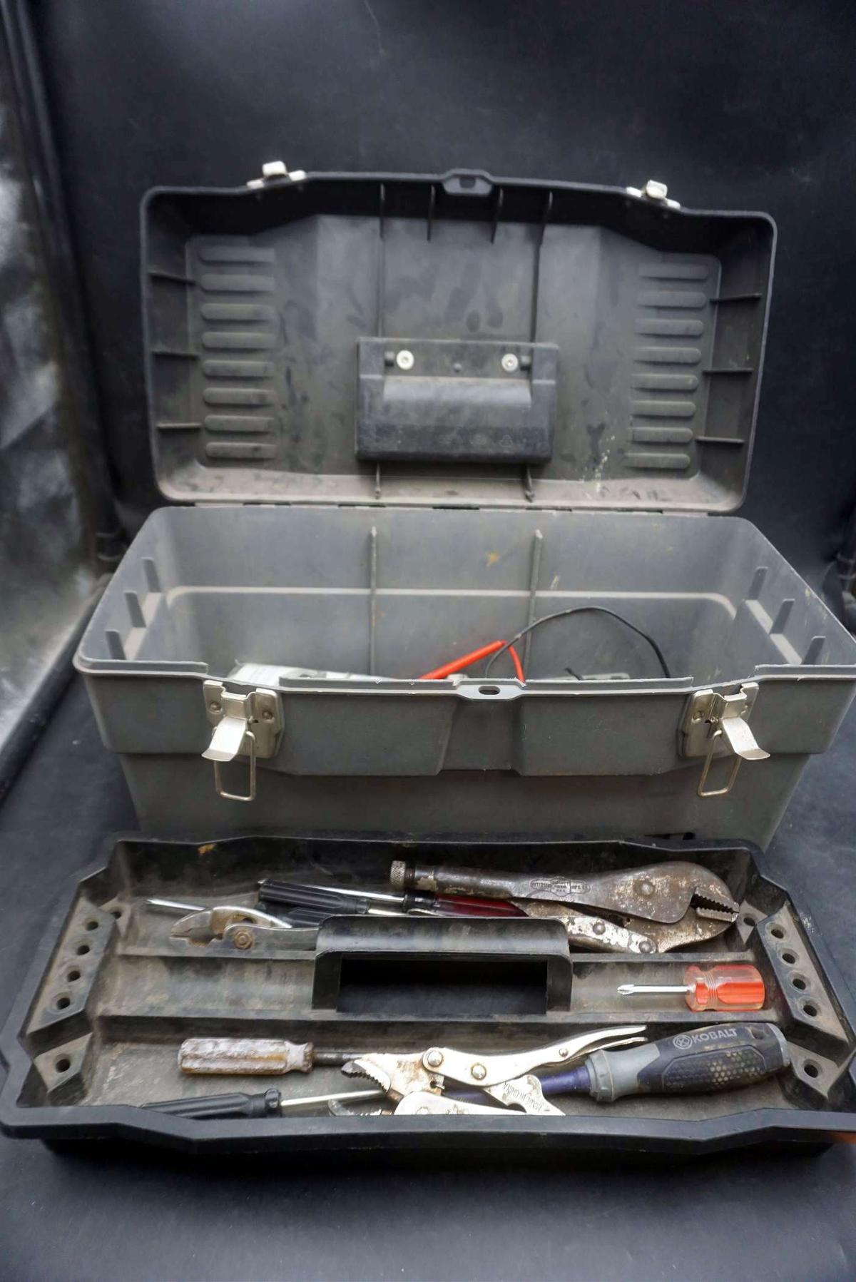Stack-On Toolbox W/ Assorted Tools