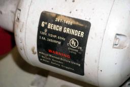 Tool Shop 6" Bench Grinder (Works)