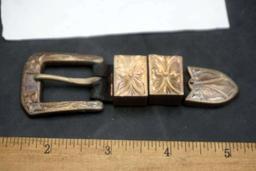 Belt Pieces - Marked Sterling, Mexico