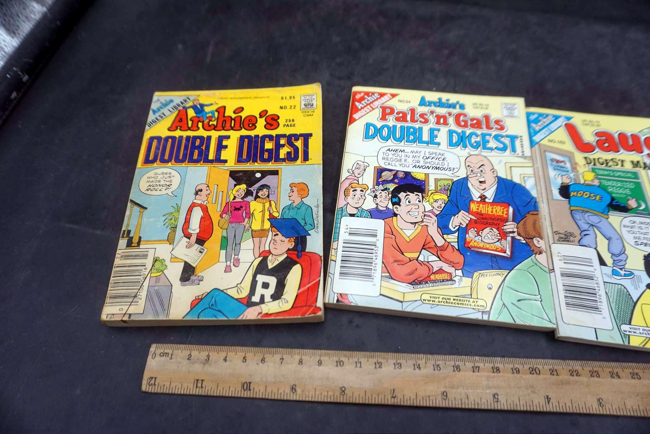 4 Books - Archie'S, Laugh Digest Magazine, Betty And Veronica