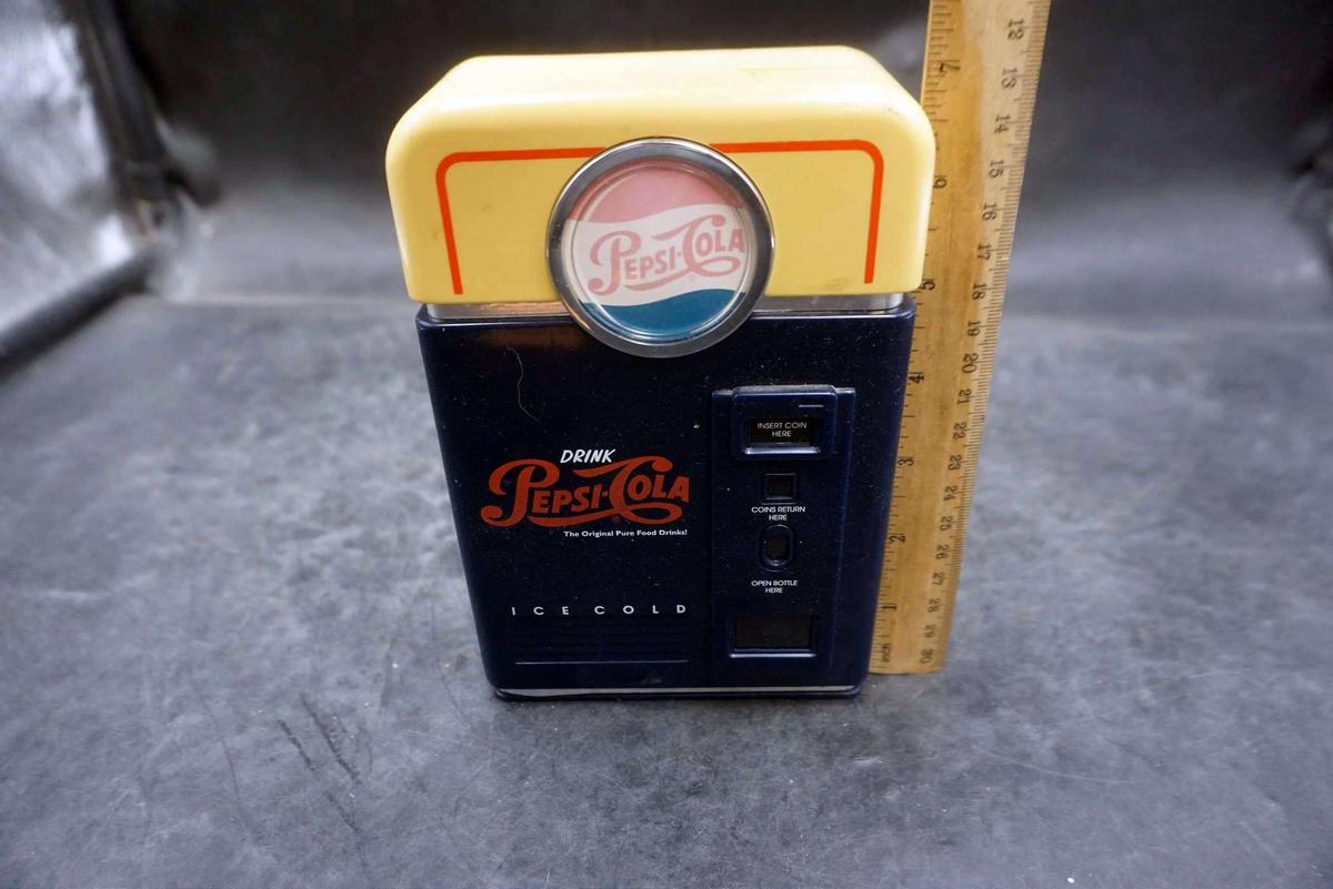 Pepsi-Cola Refrigerator Bank