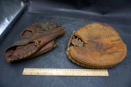 Catchers Mitt & Baseball Glove