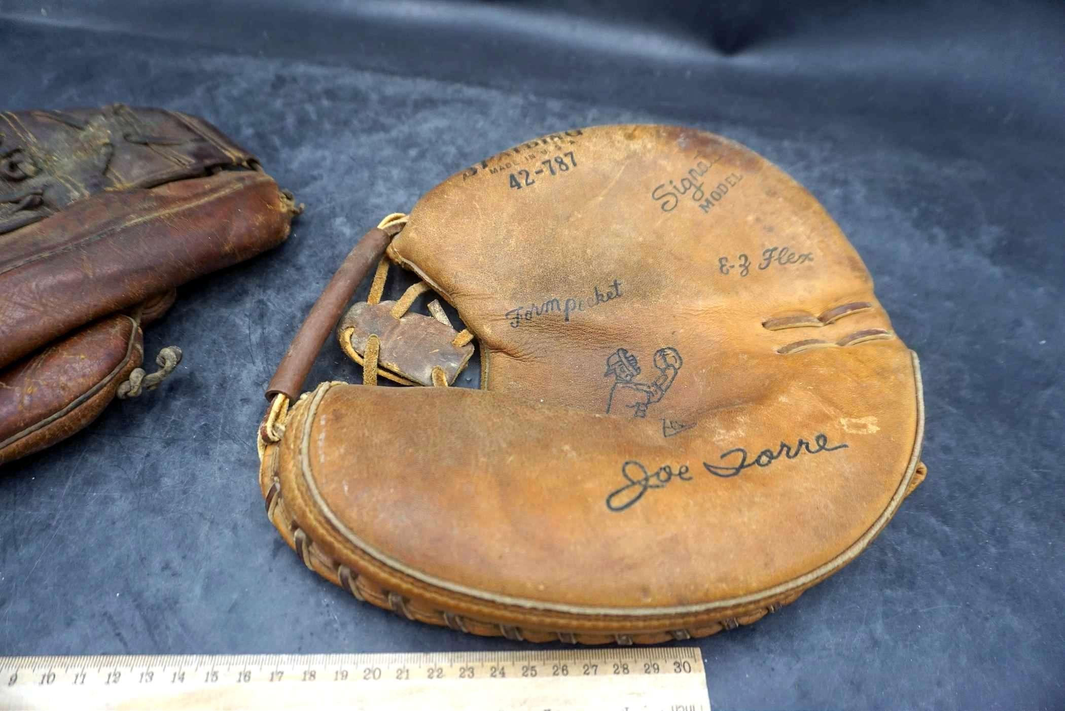 Catchers Mitt & Baseball Glove