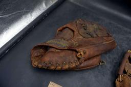 Catchers Mitt & Baseball Glove