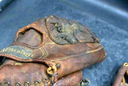 Catchers Mitt & Baseball Glove
