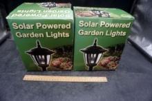 2 - Solar Powered Garden Lights