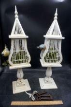 2 - Decorative Bird Cages & Decorative Keys