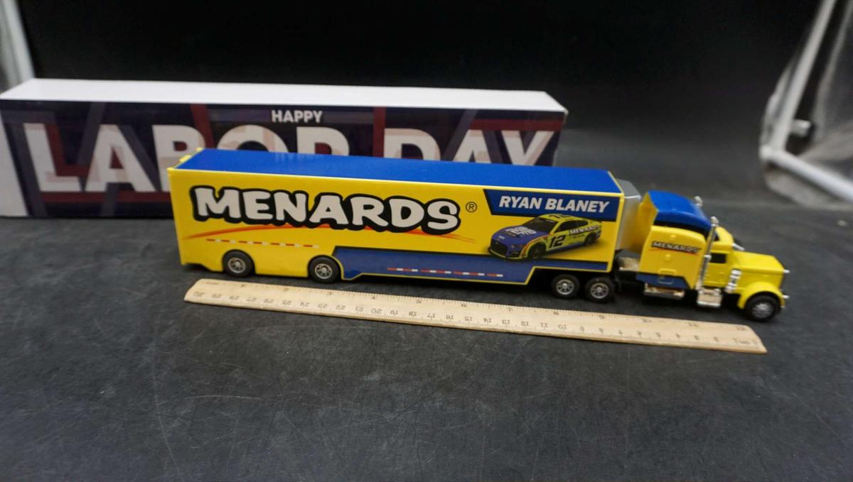 Menards Ryan Blaney Truck & Trailer