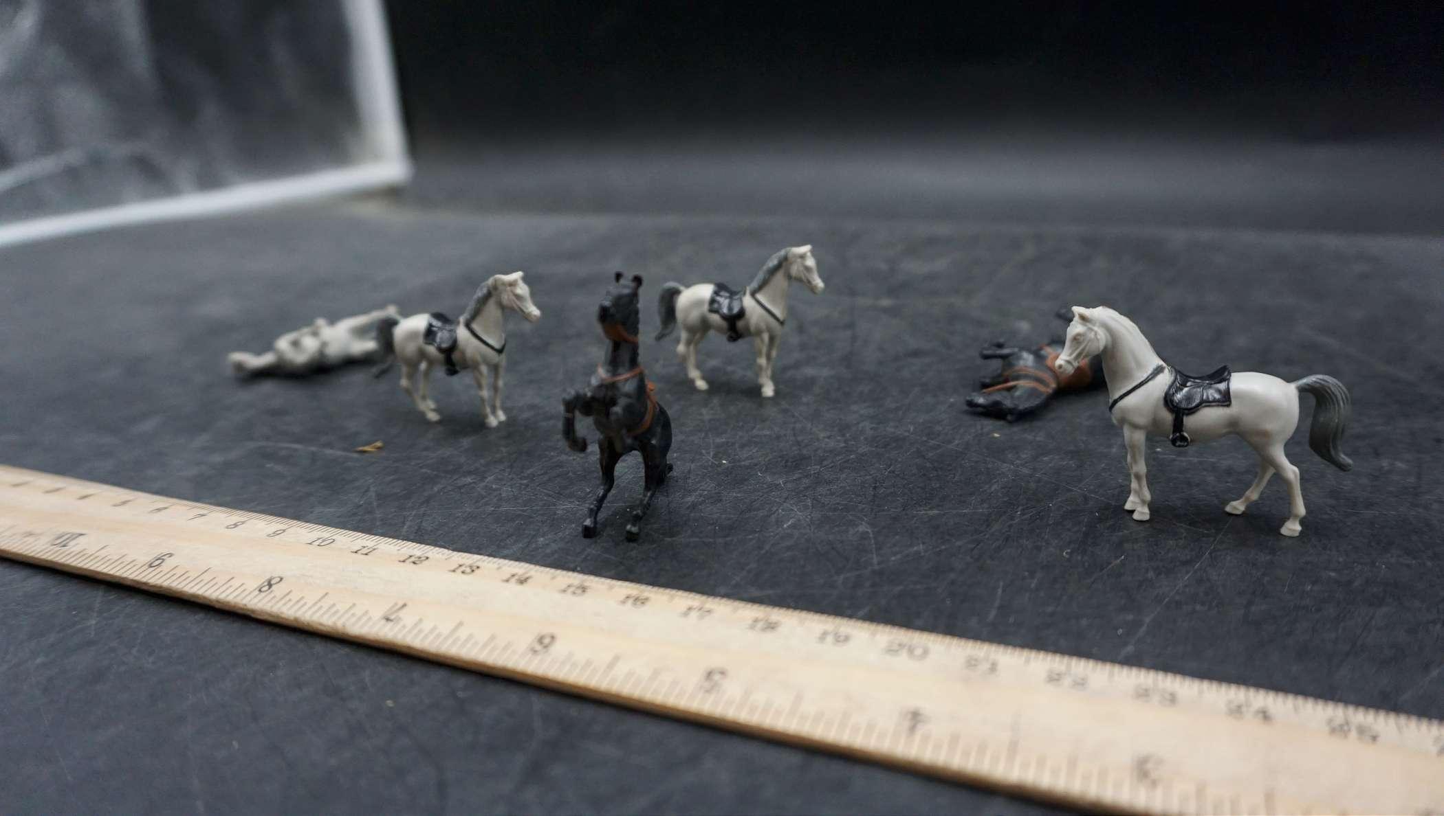 6 - Toy Horse Figurines