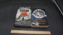 2 Books - Ground Zero & A Student'S Dictionary