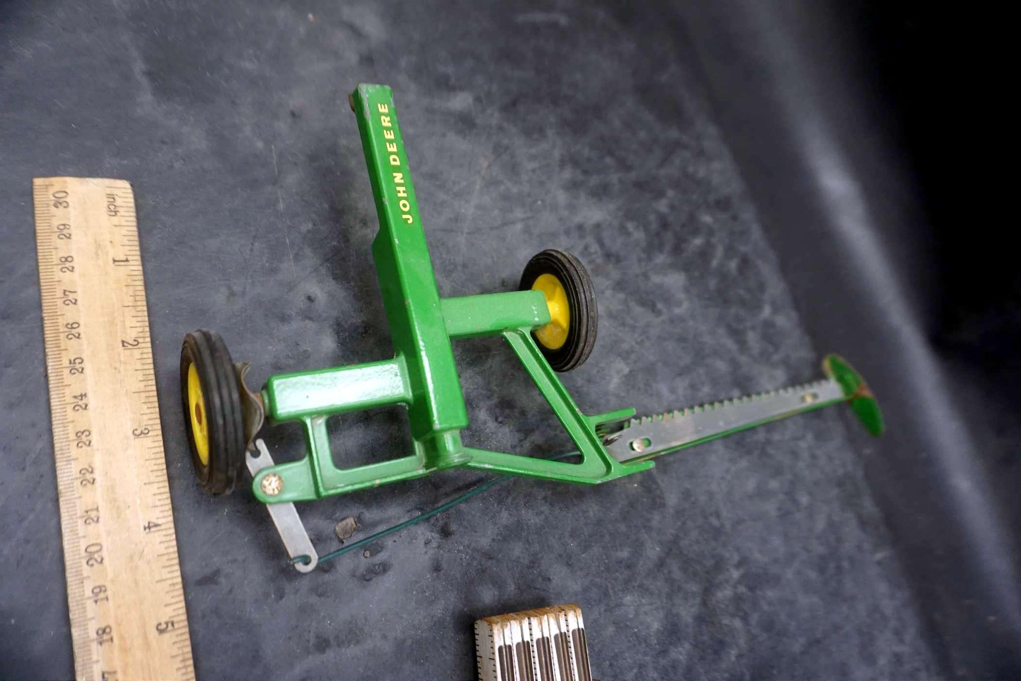 Ertl John Deere Sickle Bar Mower & Folding Measuring Stick