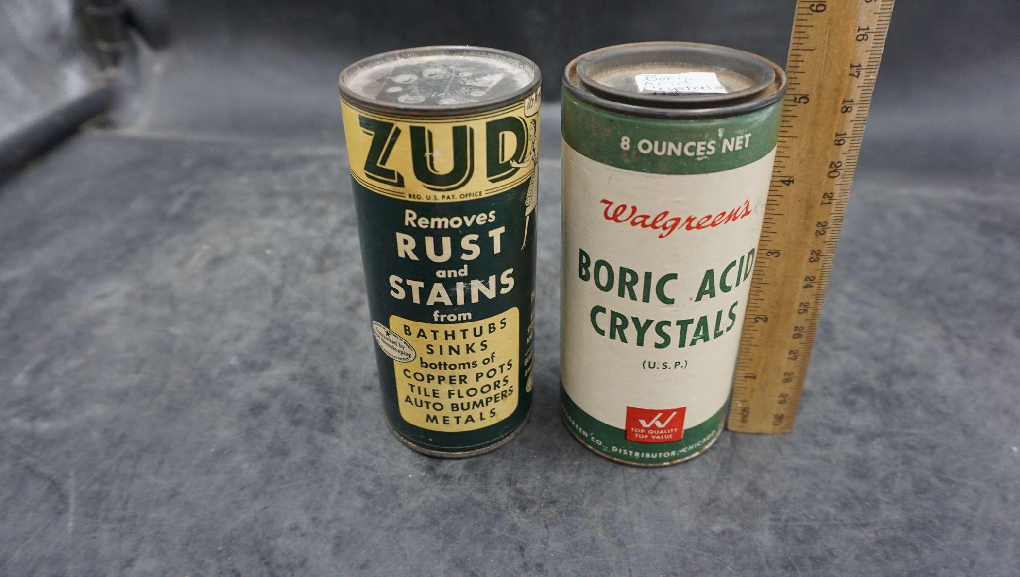 2 Containers - Zud & Walgreens