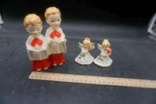 Choir Singer Figurine & Angel Girl Figurines