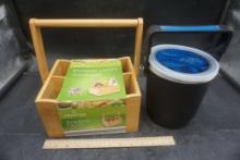 Bamboo Caddy & Fry Baby Deep Fryer