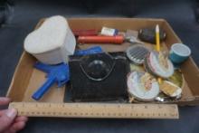 Native American Noise Makers, Keys, Keychains,Trinket Box, Paintbrushes