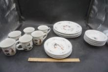 Oneida Farm Friends Dish Set