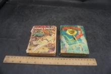 2 Books - Space Ghosts & Aquaman