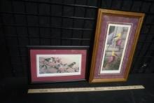 Signed Russ Duerksen Pictures - "Country Charm" 1/25 C.E. & "Essence Of Spring" 460/950