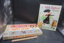 2 Games - Patty Duke & Mary Poppins Game