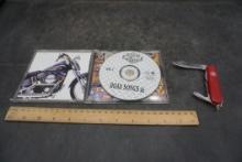 Harley-Davidson Road Songs Vol. 2 Cd & Swiss Army Pocket Knife