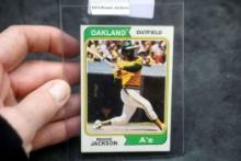 1974 Reggie Jackson Baseball Card