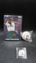 Tribute To Edgar Martinez, Lou Piniella Baseball & Ichiro #51 Baseball Pin