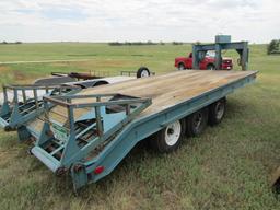 Triple Axle Goosenck Equipment Trailer