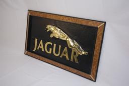 Vintage Original Jaguar Automobile Dealership Sign