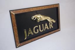 Vintage Original Jaguar Automobile Dealership Sign