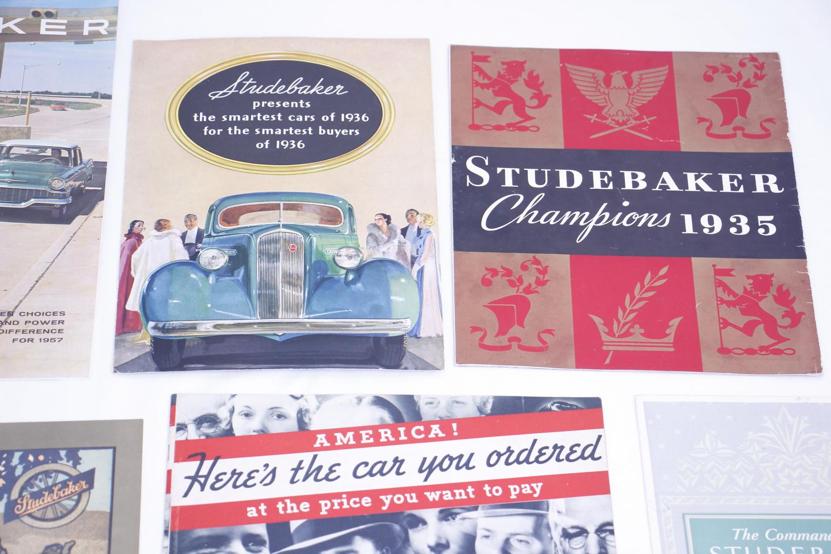 1930s-1950s Vintage Studebaker Ads & Brochures
