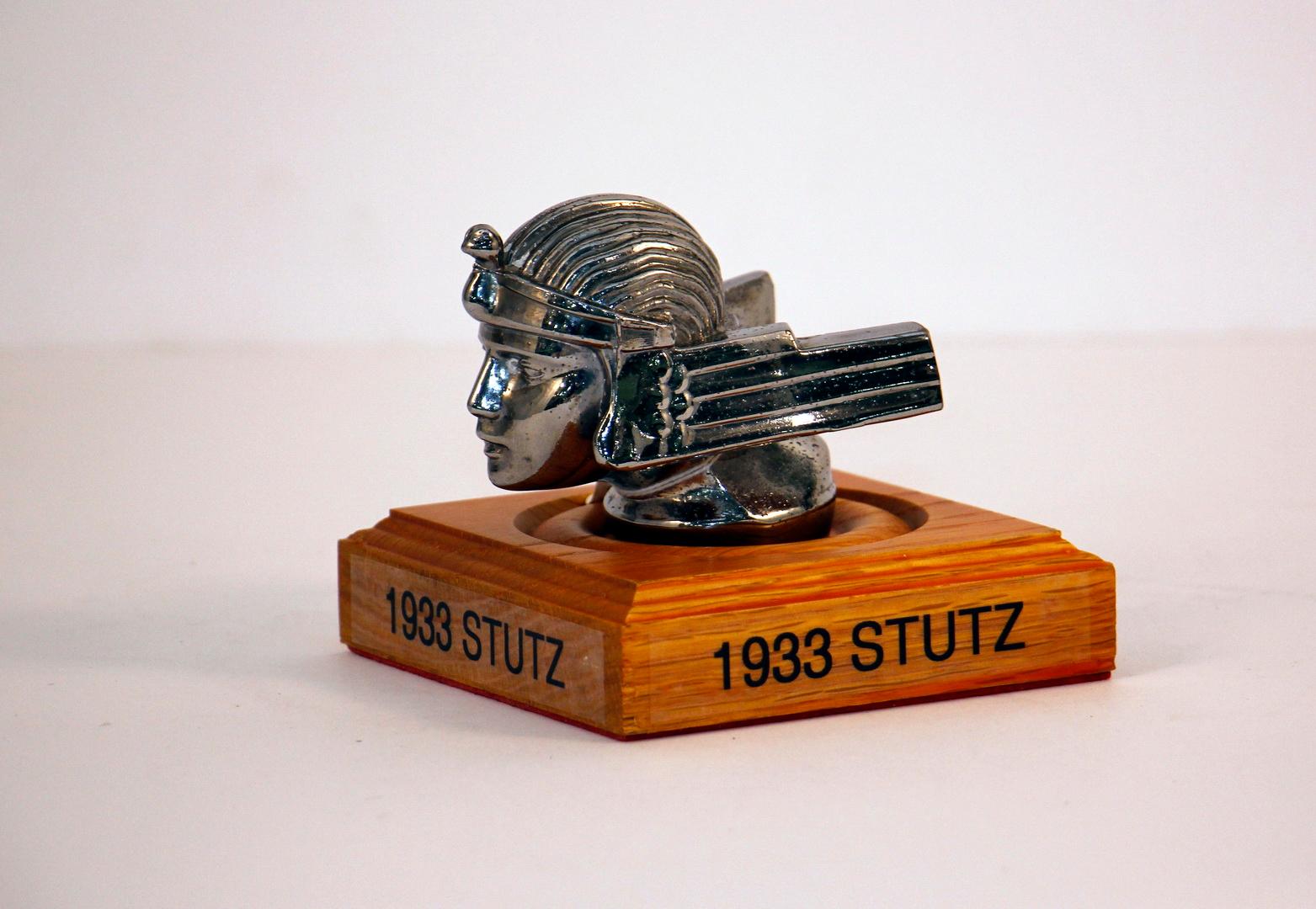 1933 Vintage Stutz Mascot Radiator Cap