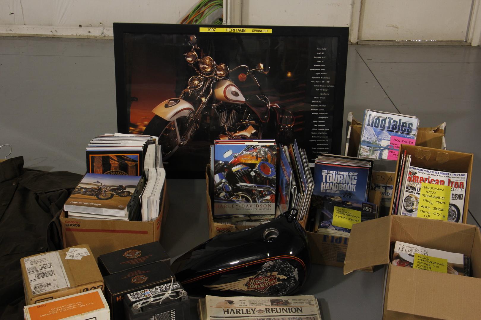 Harley-Davidson Magazines & 95th-110th Anniversary Items