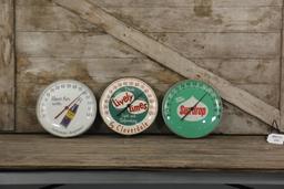 Lot of 3 NuGrape Lively Limes and Sundrop Thermometers