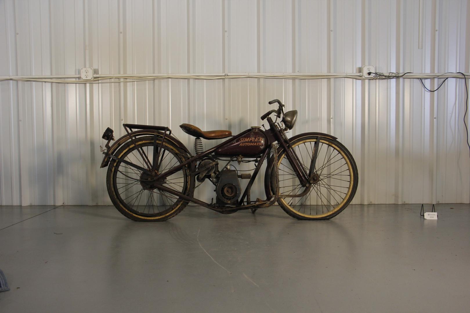 1950s Simplex Automatic Motorcycle