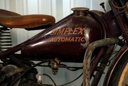 1950s Simplex Automatic Motorcycle