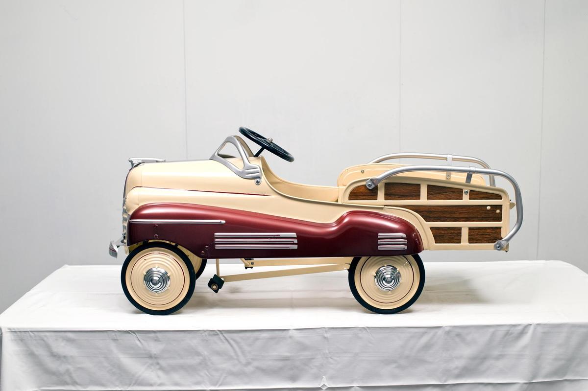 1941 Chrysler Woody Pedal Car - Restored