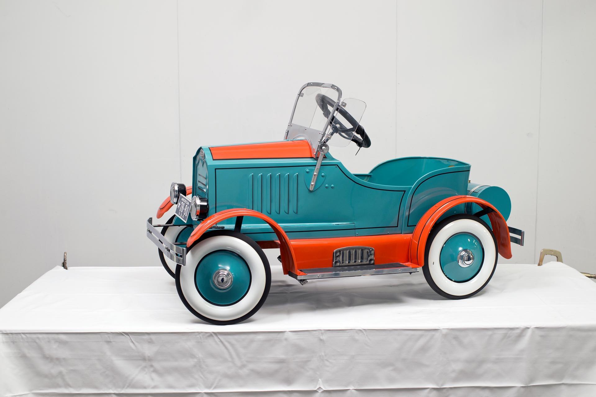 1928 American National Marmon Sad Face Pedal Car