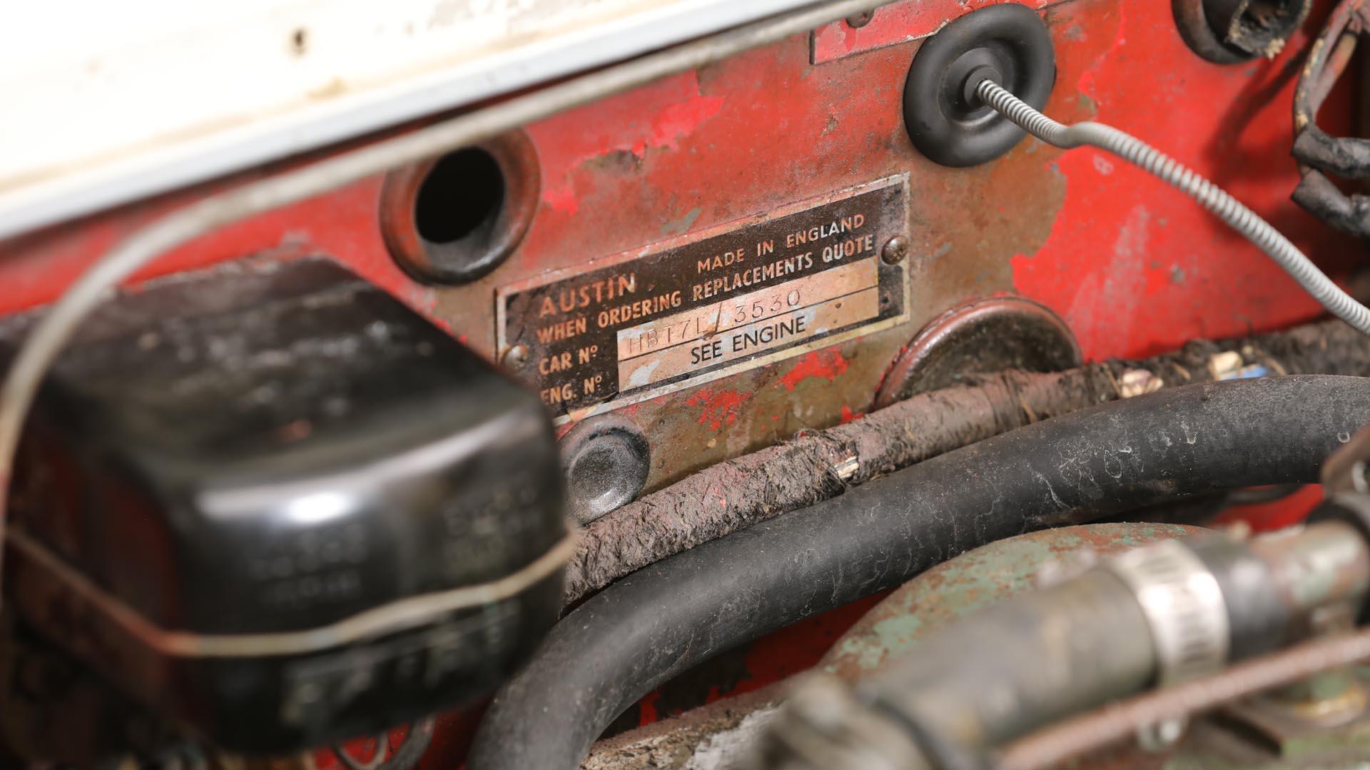 1960 Austin-Healey 3000 Mark II BT7 Roadster