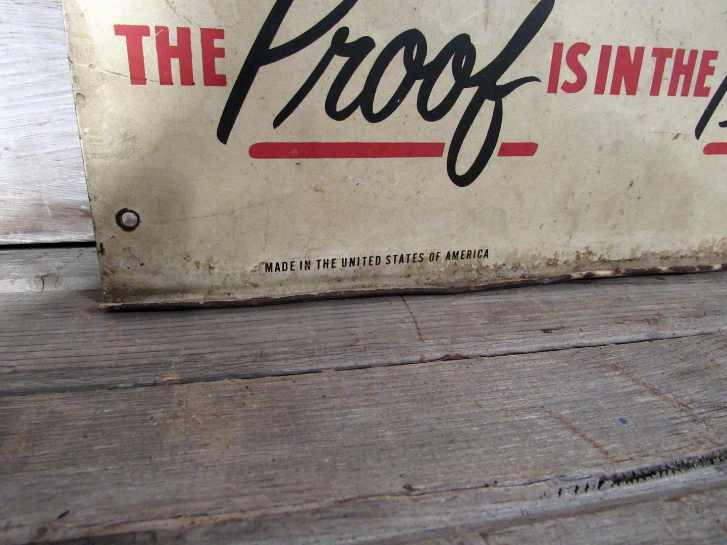 Vintage Wynn's Friction Proofing Oil Metal Sign