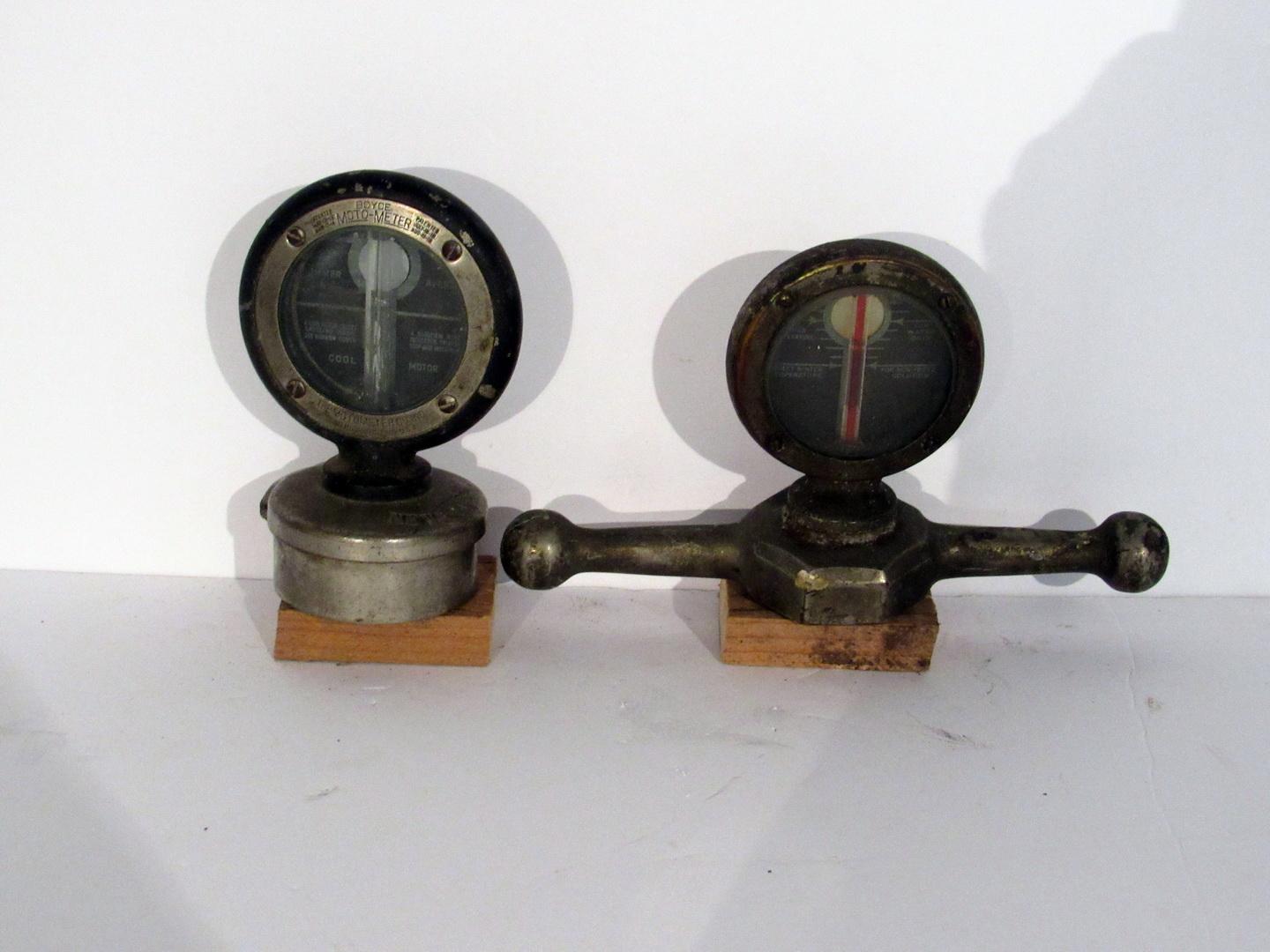 Vintage Senior and Boyce Motometers