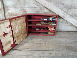 Vintage Wheel Bearing Service Cabinet