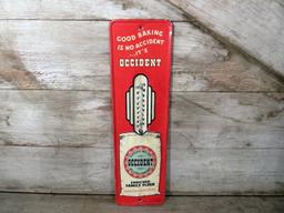 Vintage Occident Enriched Family Flour Thermometer