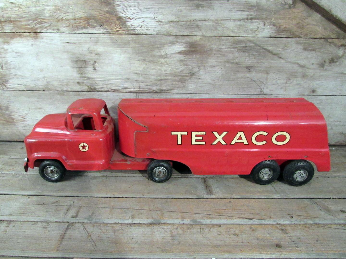 Vintage Texaco Steel Tank Truck with Original Box