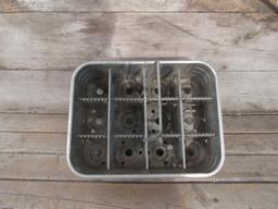 Vintage Nesbitt's Metal Bottle Carrier