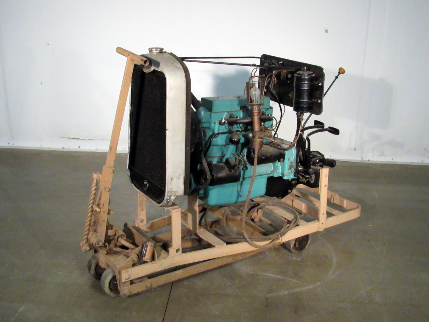 Chevrolet Engine Transmission Radiator on Cart