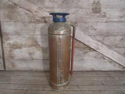 Vintage WD Allen Copper and Brass Fire Extinguisher