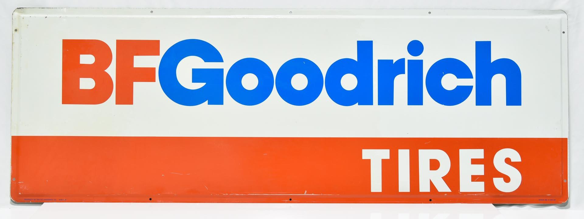 BF Goodrich Tires Tin Sign